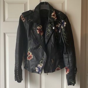 Blank NYC faux leather coat